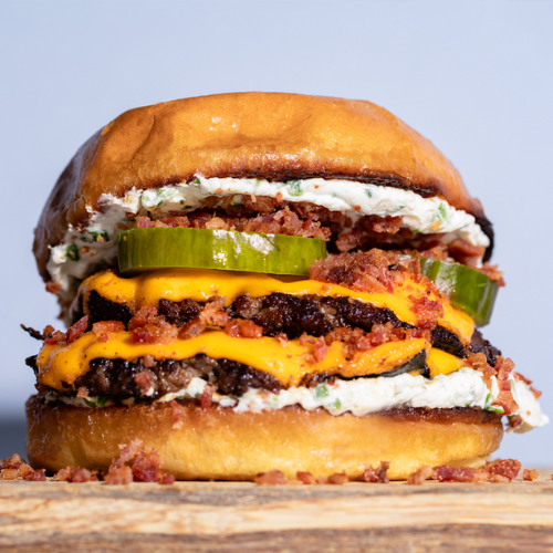 Jalapeno Popper Smash Burger