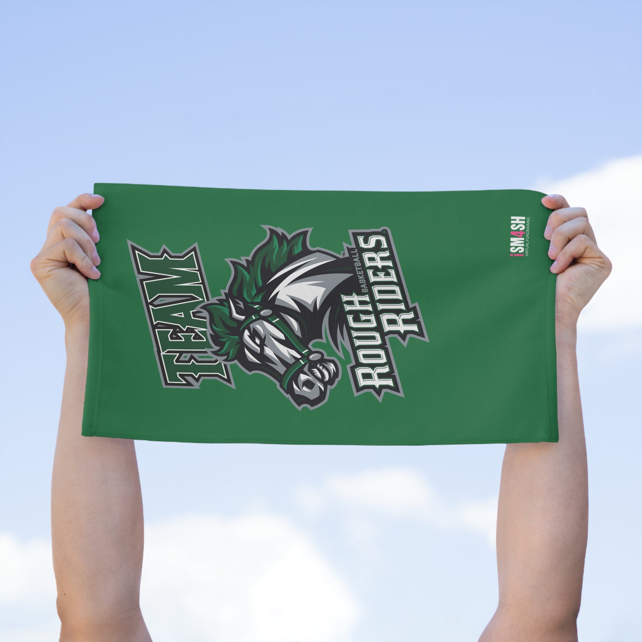 RoughRiders Team Rally Towel — 11x18 Game Day Fan Towel