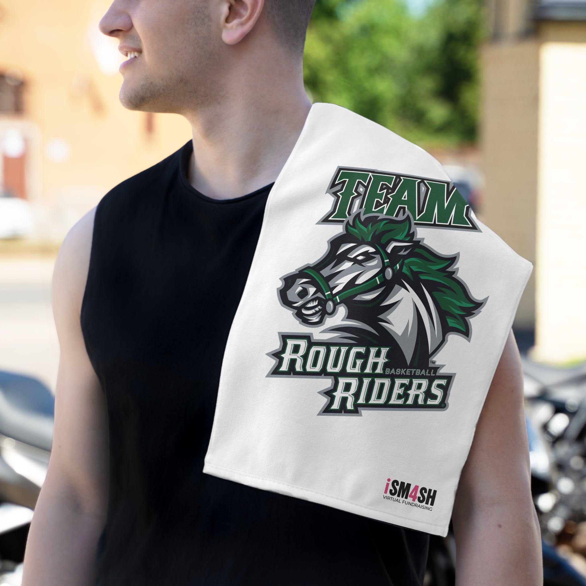 Rough Riders Team Rally Towel — 11x18 Sports Fan Supporter Towel