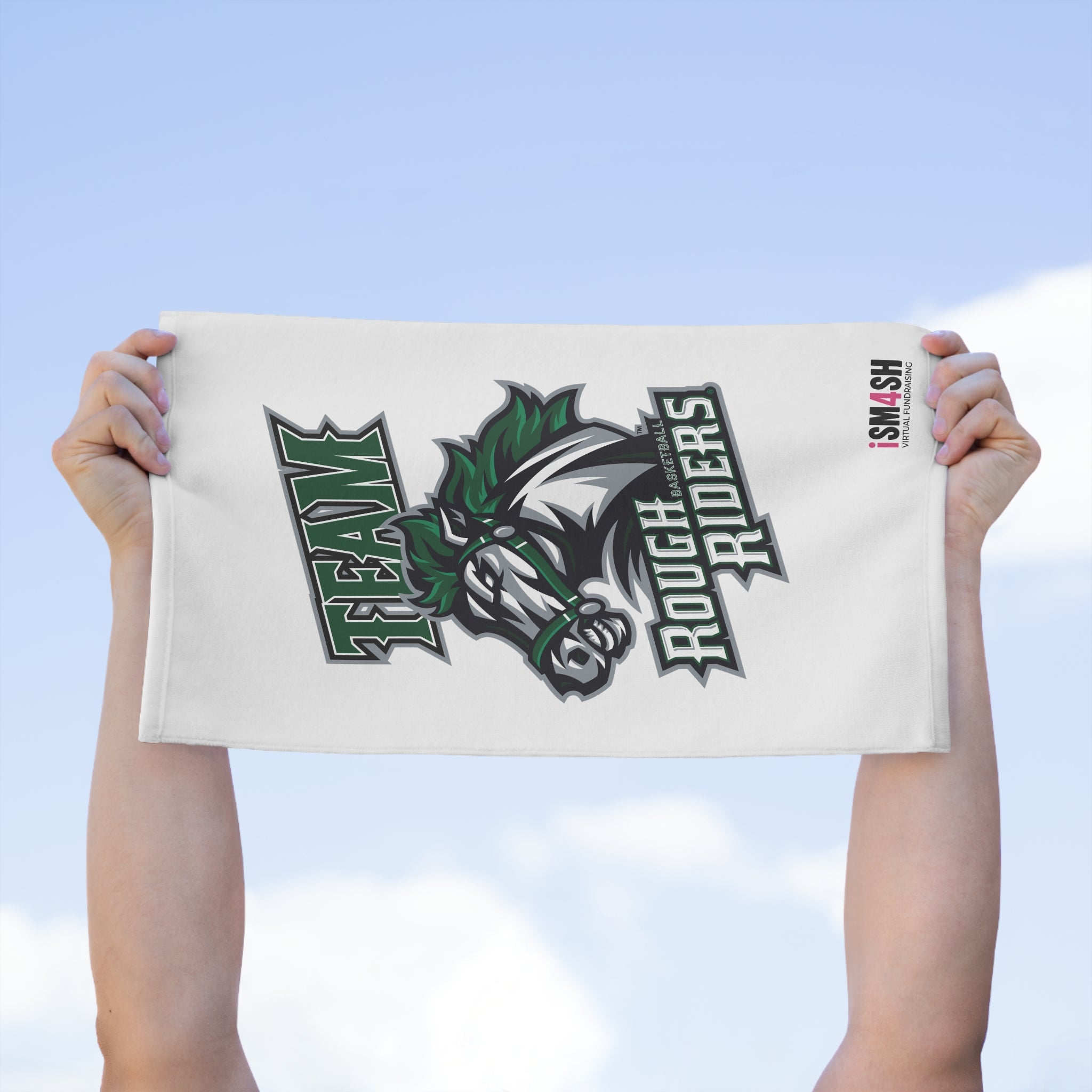 Rough Riders Team Rally Towel — 11x18 Sports Fan Supporter Towel